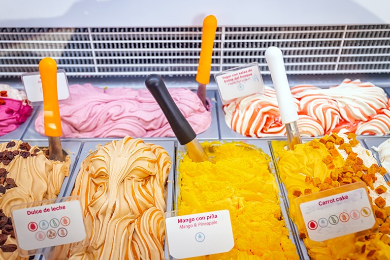 Sabores helados Heladería Valenciana Infantes