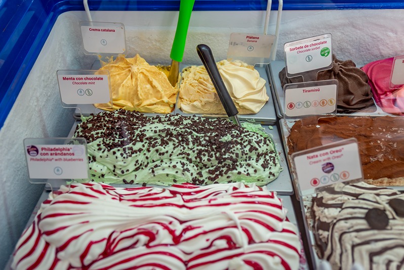 Sabores helados Heladería Valenciana Infantes